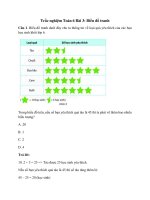 5 cau trac nghiem bieu do tranh chan troi sang tao co dap an toan 6 