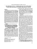 Đặc điểm bộc lộ PD-L1 ở bệnh nhân ung thư phổi không tế bào nhỏ giai đoạn IV tại Bệnh viện Đại học Y Hà Nội