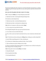 21 câu hỏi trắc nghiệm vật lý 11 bài 20 từ trường có đáp án 