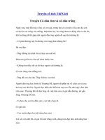 Truyện Cô dâu đen và cô dâu trắng (Có file MP3) Đọc truyện cổ tích Thế giới