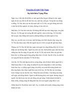 Truyện Sự tích hòn Vọng Phu (Có file MP3) Truyện cổ tích Việt Nam