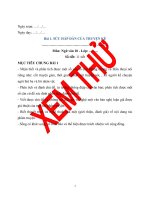  k3 GIÁO án WORD văn 10 KNTT p1 