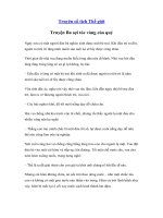 Truyện Ba sợi tóc vàng của quỷ (Có file MP3) Đọc truyện Ba sợi tóc vàng của quỷ