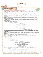 BÀI tập CUỐI TUẦN TOÁN lớp 5 TUẦN  (4) 