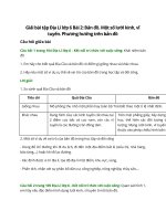 giai sgk dia li 6 bai 2 ket noi tri thuc ban do mot so luoi kinh vi tuyen phuong huong tren ban do 