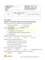 de thi hoc ki 1 mon khoa hoc lop 4 nam 2019 2020 