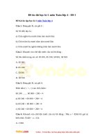 de on thi hoc ki 1 mon toan lop 4 de 1 