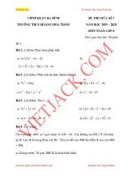 bo 21 de thi toan lop 8 giua hoc ki 1 nam 2022 tai nhieu nhat 