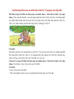 giai sgk khoa hoc tu nhien 6 bai 43 ket noi tri thuc trong luc luc hap dan 