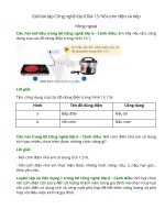 giai sgk cong nghe 6 bai 13 canh dieu noi com dien va bep hong ngoai 