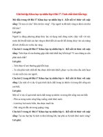 giai sgk khoa hoc tu nhien 6 bai 17 ket noi tri thuc tach chat khoi hon hop 