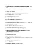 VOCAB ABOUT EDUCATION