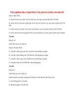 20 cau trac nghiem dia li 6 bai 2 canh dieu co dap an cac yeu to co ban cua ban do 