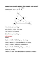 39 cau trac nghiem diem va duong thang ket noi tri thuc co dap an toan 6 