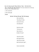 doc mo rong trang 85 tieng viet lop 2 tap 1 ket noi tri thuc