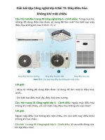 giai sgk cong nghe 6 bai 15 canh dieu may dieu hoa khong khi mot chieu 