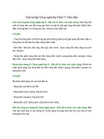 giai sgk cong nghe 6 bai 11 ket noi tri thuc den dien 