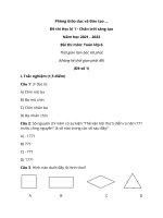bo 4 de thi toan lop 6 hoc ki 1 nam 2022 tai nhieu nhat chan troi sang tao bsfi1 