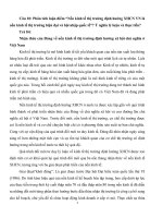 Phân tích luận điểm “nền kinh tế thị trường định hướng XHCN VN là nền kinh tế thị trường hiện đại và hội nhập quốc tế”, ý nghĩa lý luận và thực tiển