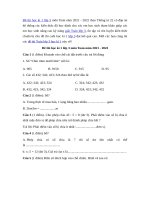 de thi hoc ki 1 lop 3 mon toan  theo thong tu 22 de 6 