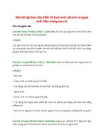 giai sgk dia li 6 bai 10 canh dieu qua trinh noi sinh va ngoai sinh hien tuong tao nui 