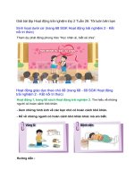 giai sgk hoat dong trai nghiem lop 2 trang 68 69 tuan 26 toi luon ben ban ket noi tri thuc 