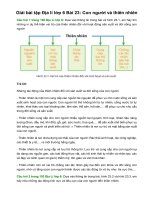 giai sgk dia li 6 bai 23 chan troi sang tao con nguoi va thien nhien 