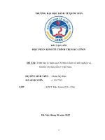 Trình bày lý luận của CN mác lênin về thất nghiệp và liên hệ với thực tiễn ở việt nam  