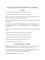 bai hoc duong doi dau tien tac gia bo cuc tom tat noi dung chinh dan y bcisr 