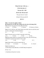 bo 20 de thi hoa hoc lop 8 giua hoc ki 1 nam 2021 tai nhieu nhat 