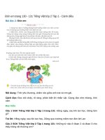 don em trang 130 131 tieng viet lop 2 tap 1 canh dieu