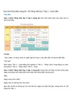 doc thoi khoa bieu trang 84 85 tieng viet lop 2 tap 1 canh dieu