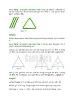 giai sgk toan 6 bai 1 canh dieu tam giac deu hinh vuong luc giac deu 