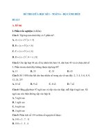 bo 20 de thi giua ki 1 toan lop 6 co dap an nam 2022 canh dieu 