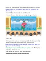 giai sgk hoat dong trai nghiem lop 2 trang 8 9 10 tuan 2 nu cuoi than thien ket noi tri thuc 