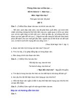 4 Đề thi Giữa kì 1 Ngữ Văn lớp 7 có đáp án