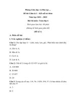 bo 20 de thi giua ki 1 toan lop 6 co dap an nam 2022 ket noi tri thuc dusdd 