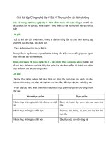 giai sgk cong nghe 6 bai 4 ket noi tri thuc thuc pham va dinh duong 