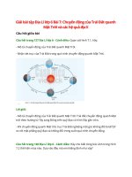 giai sgk dia li 6 bai 7 canh dieu chuyen dong cua trai dat quanh mat troi va cac he qua dia li 