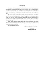 (Luận văn đại học thương mại) giải pháp marketing thu hút khách du lịch nội địa cuả khách sạn phố hiến, hƣng yên 