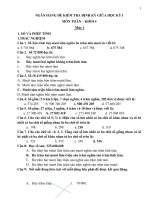 ngan hang de thi giua ki 1 toan 4 