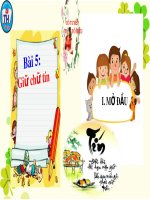 Bài giảng GDCD 7 bài 5 sách Cánh diều: Giữ chữ tín