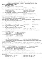 Đề cương ôn tập giữa học kỳ 2 môn hóa học lớp 12 trường THPT phú bài năm 2021 2022 