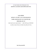 Tổ chức vận tải hành khách 