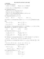 Đề cương ôn tập giữa kỳ 2 môn toán lớp 12 trường THPT yên dũng số 2 năm 2021 2022 