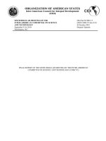 FINAL REPORT OF THE SIXTH REGULAR MEETING OF THE INTER-AMERICAN COMMITTEE ON SCIENCE AND TECHNOLOGY (COMCYT).DOC