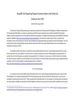 MassDEP GHG Reporting Program Summary Report and Facility List Emissions Year 2010