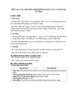 giao an cac truong hop dong dang cua tam giac vuong 2022 toan 8