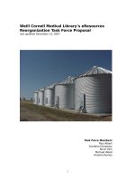 Weill Cornell Medical Library’s eResources Reorganization Task Force Proposal