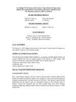 At a Budget Work Session of the Sussex County Board of Supervisors Held in the General District Courtroom at the Sussex Judicial Center